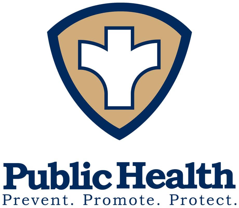 Public Health Logo, Prevent, Promote, Protect
